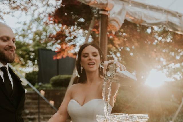 Champagne Tower
