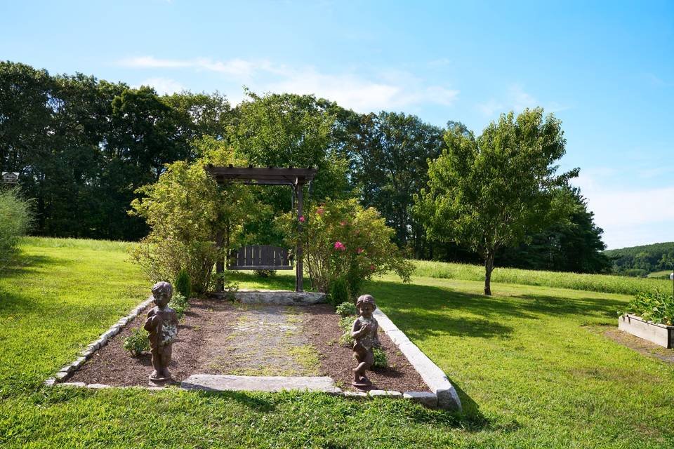 Garden area