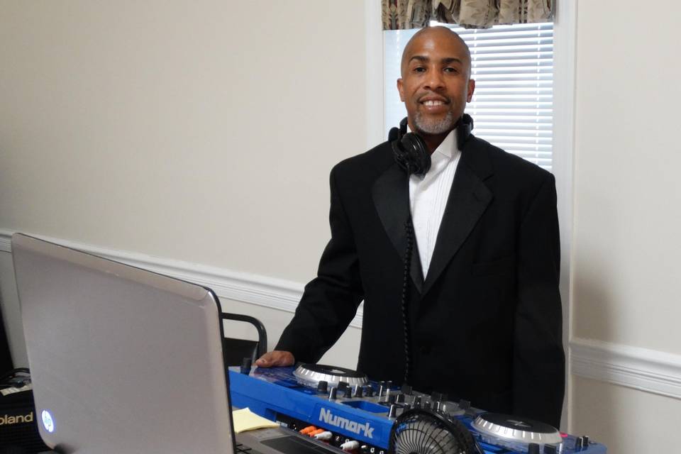 DJ setup