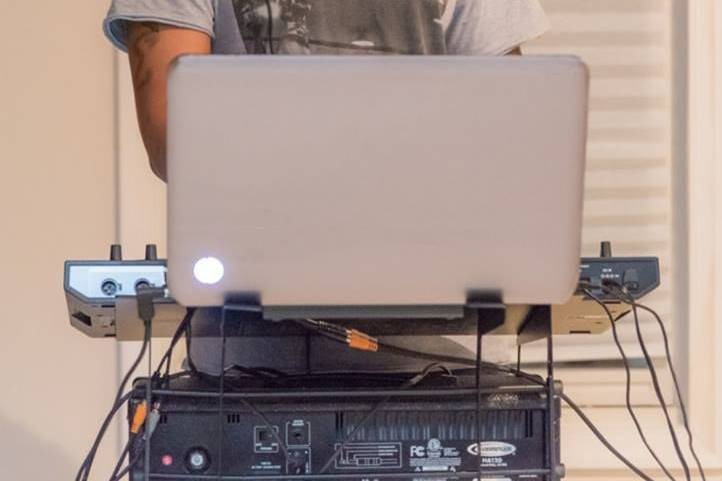 DJ setup