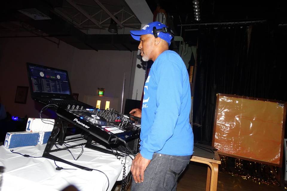 DJ setup