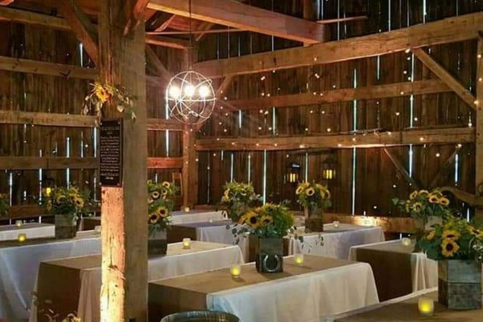 Barn wedding