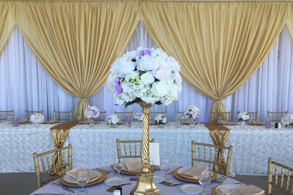 Tall centerpiece