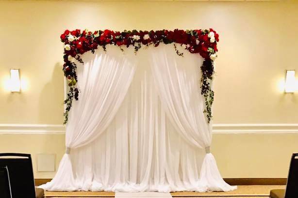 Wedding ceremony decor