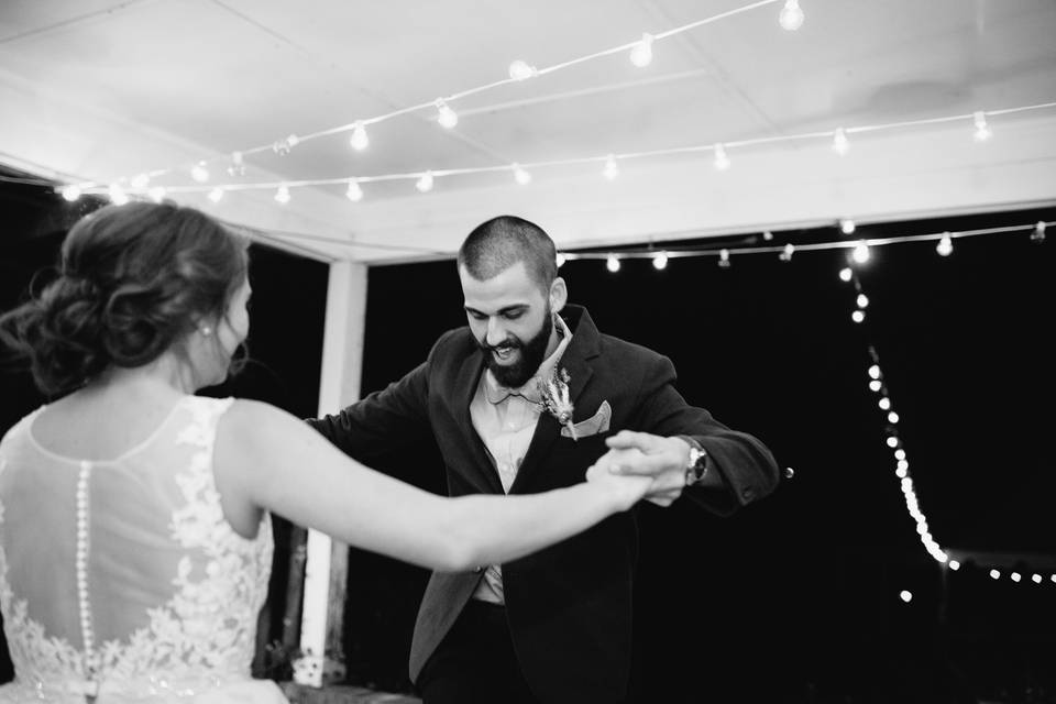 Couple dancing