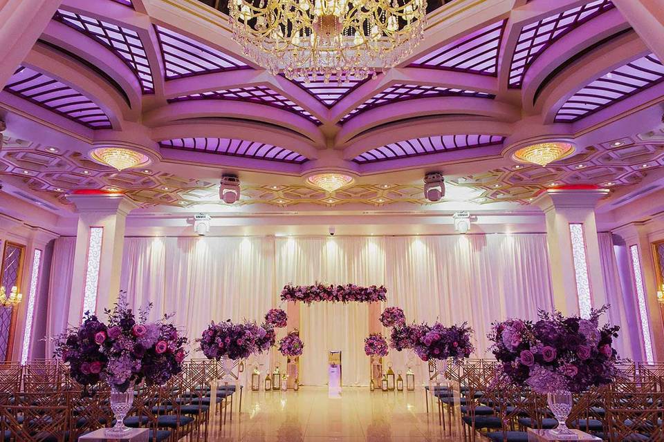 A stunning ceremony space