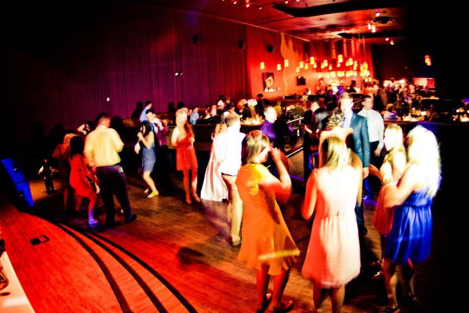 Crowded dance floor