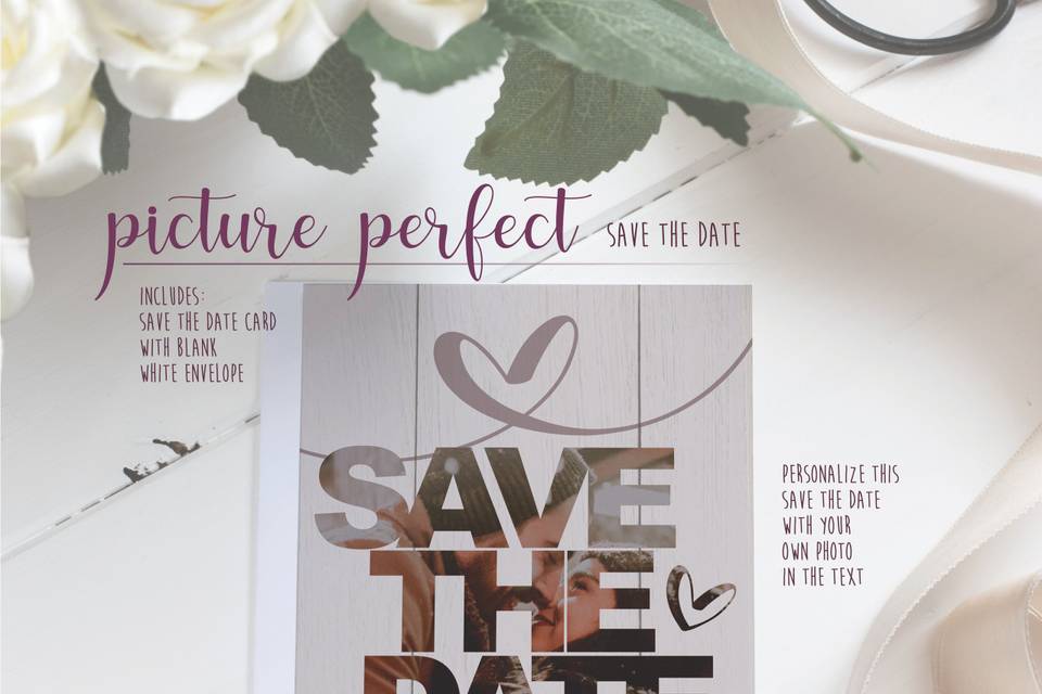 Picture perfect save the date