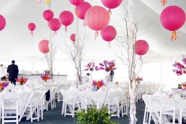 Reception set-up