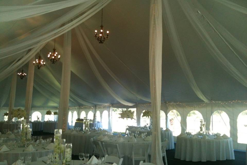 Tent reception