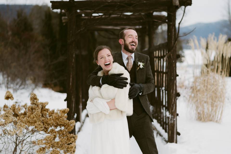 Whiteface Club Winter Wedding