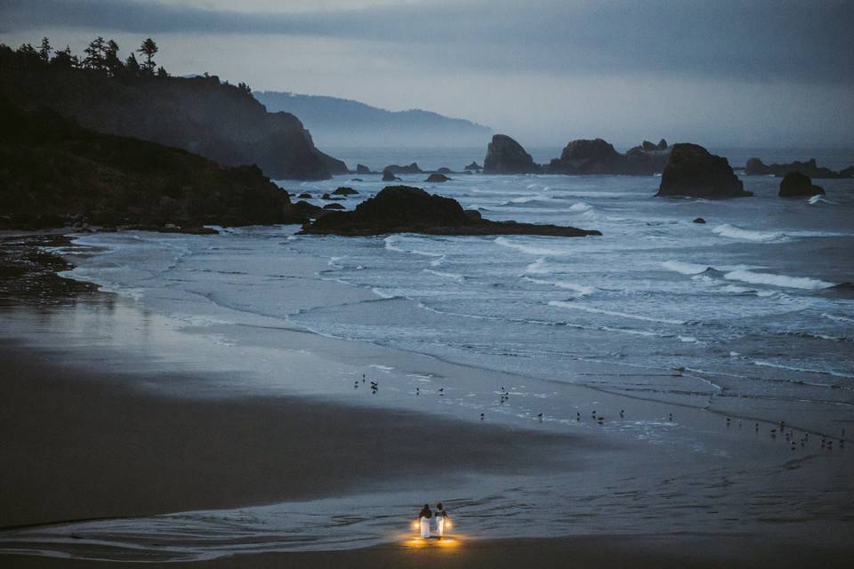 Oregon Coast Elopement