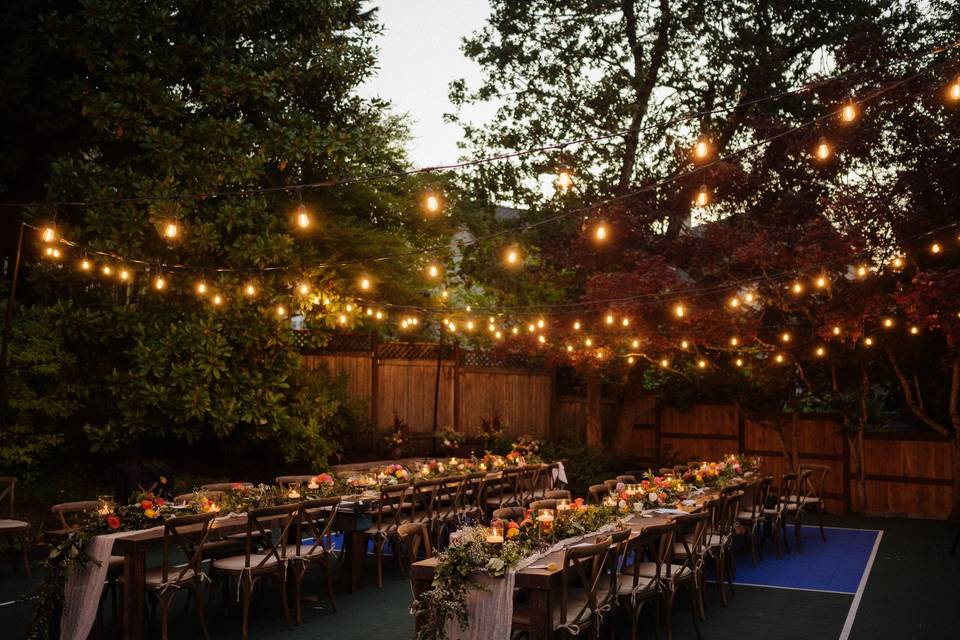 Backyard Wedding in Portland