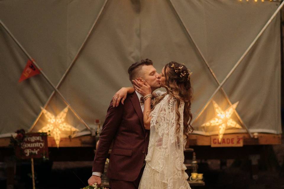 Adult Summer Camp Wedding
