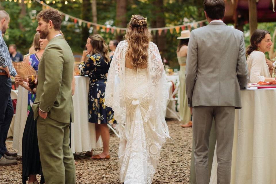 Adult Summer Camp Wedding