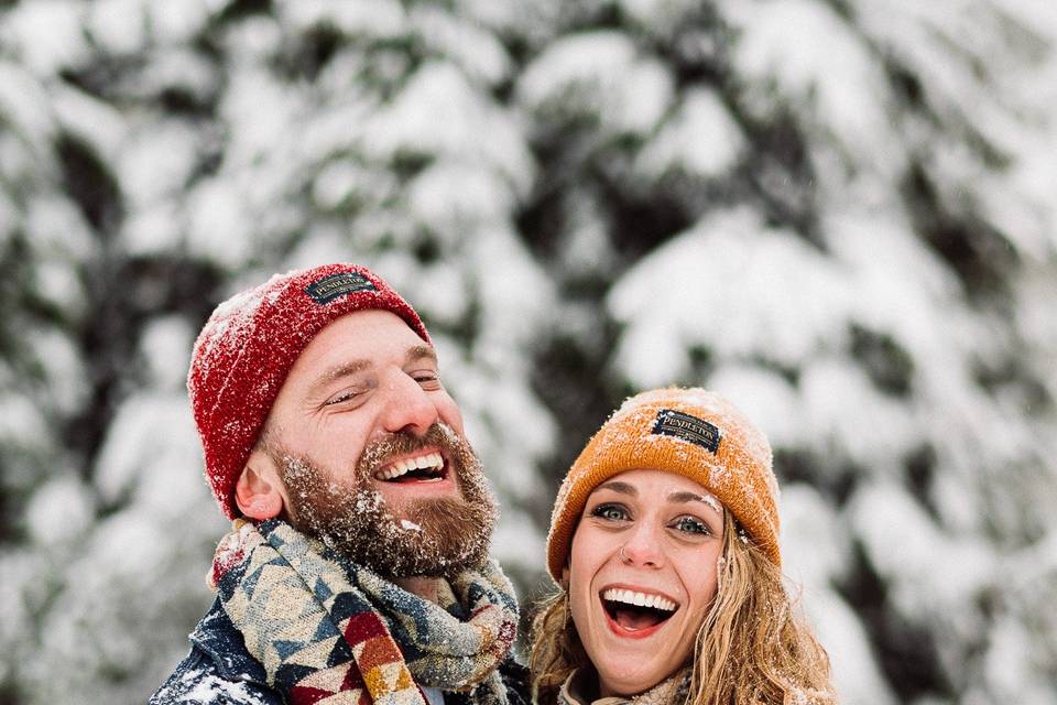 Mount Hood Engagement Session