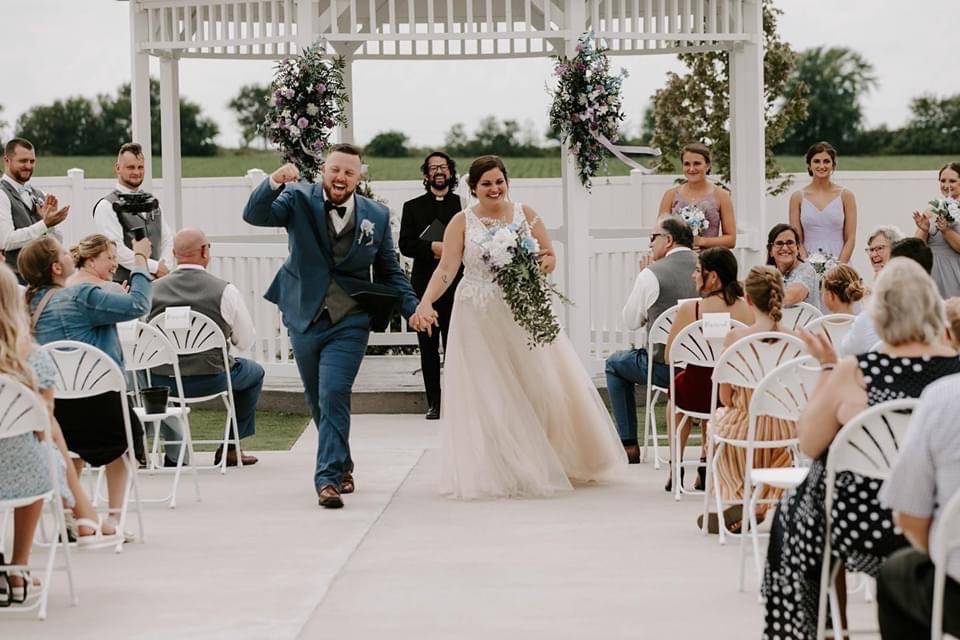 Patio ceremony