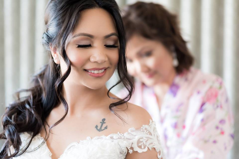 Bride & Mom