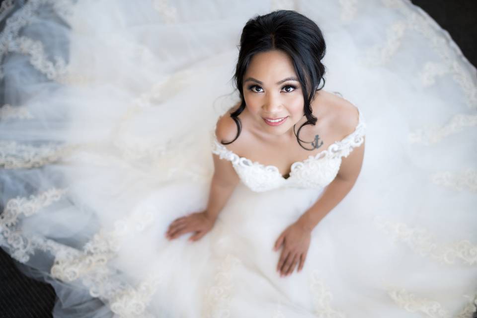 Beautiful Bride Portrait