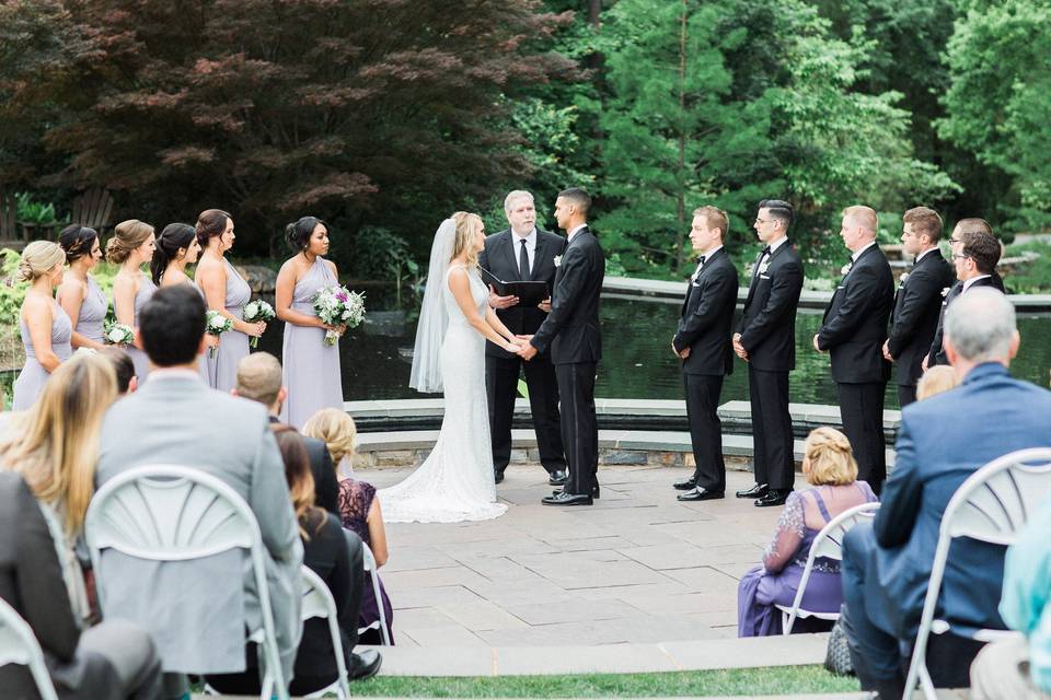 Outdoor wedding