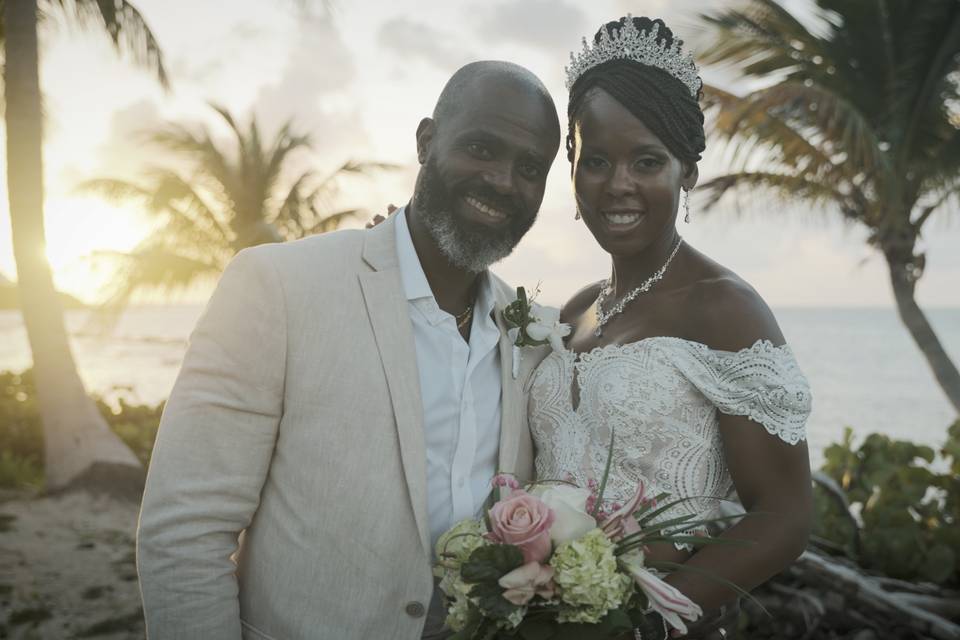 Beautiful couple on St. Croix