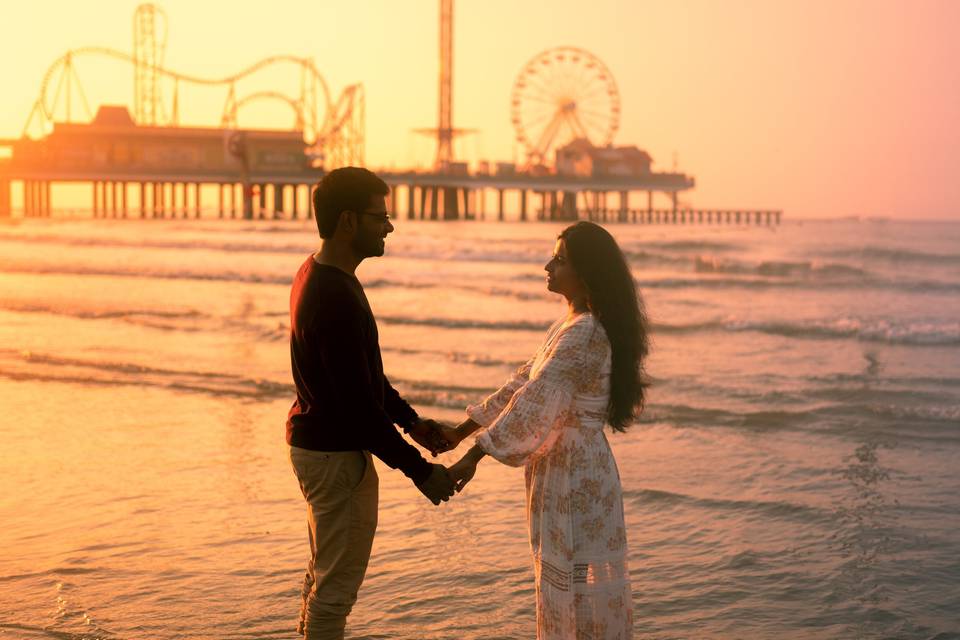 Engagement in Galveston