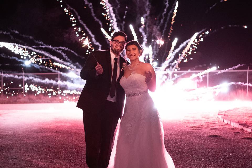 Sparks flying