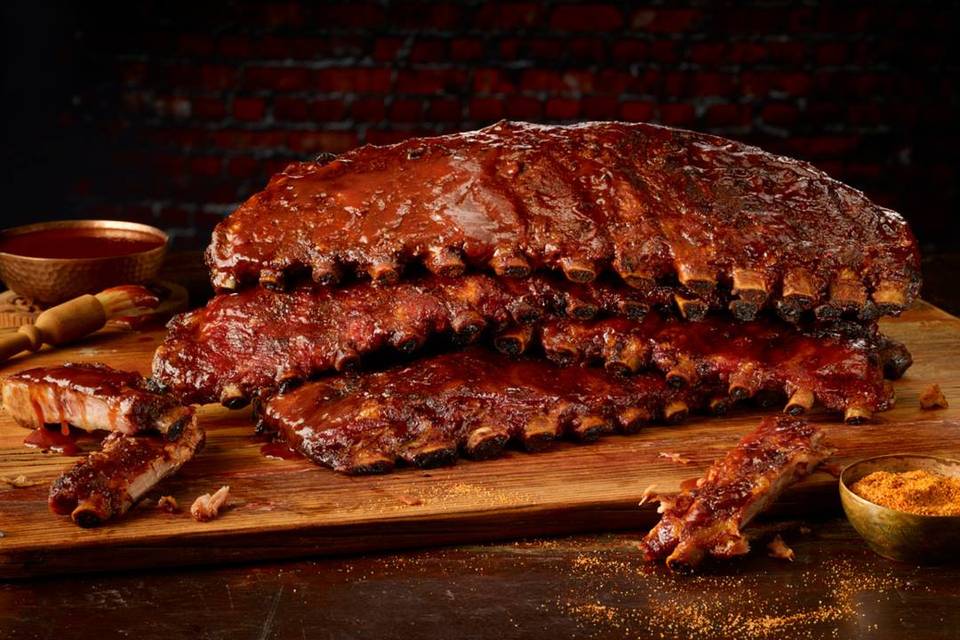 Stack of ribs