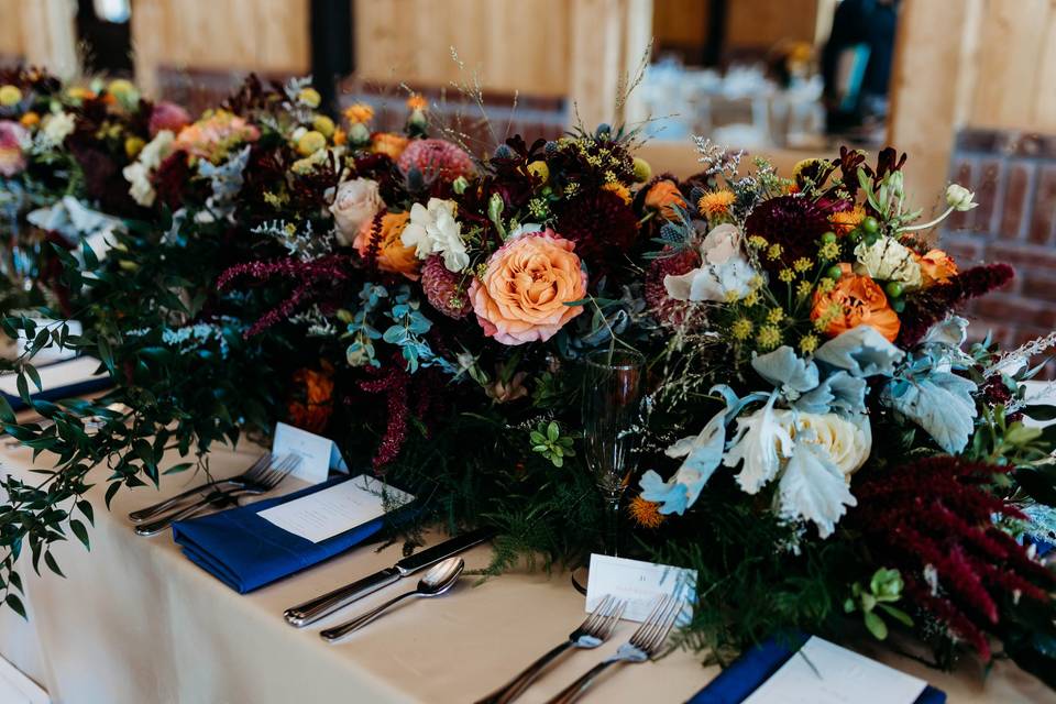 J&D: Head table