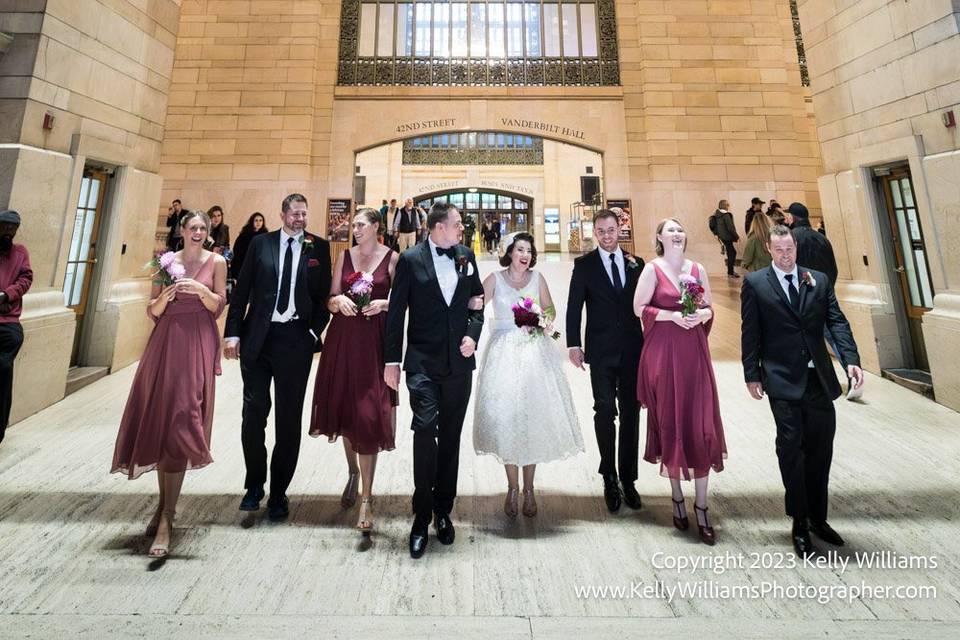 Grand Central Wedding Photos