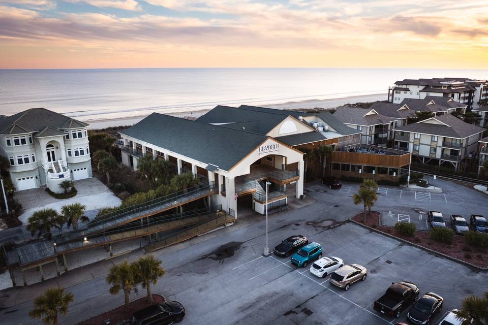 Drone view of Le Volte