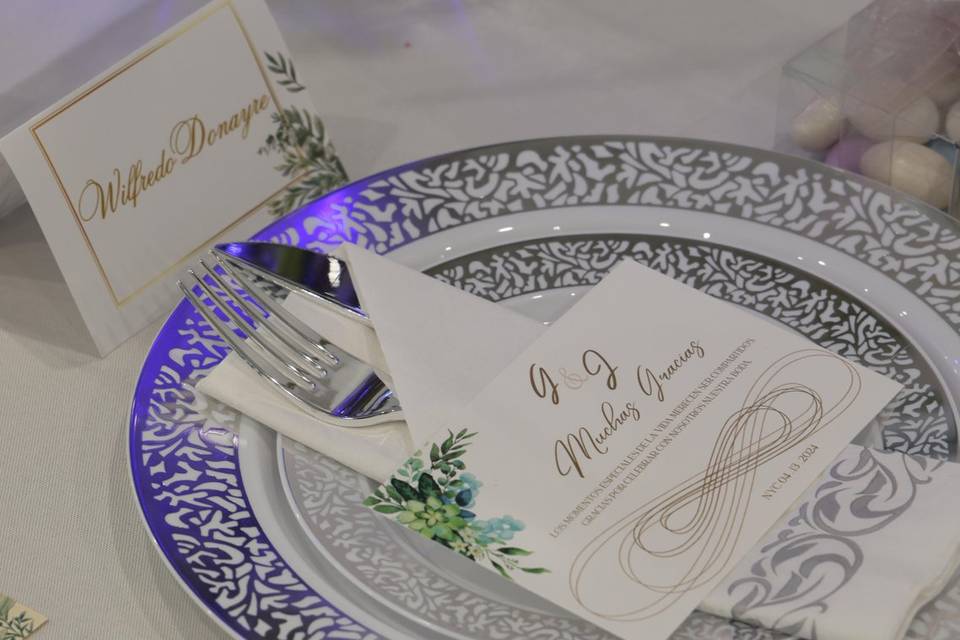 Table Set Up