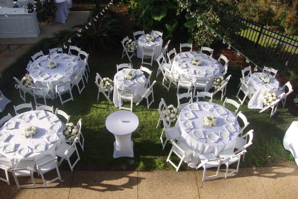 Reception outdoors