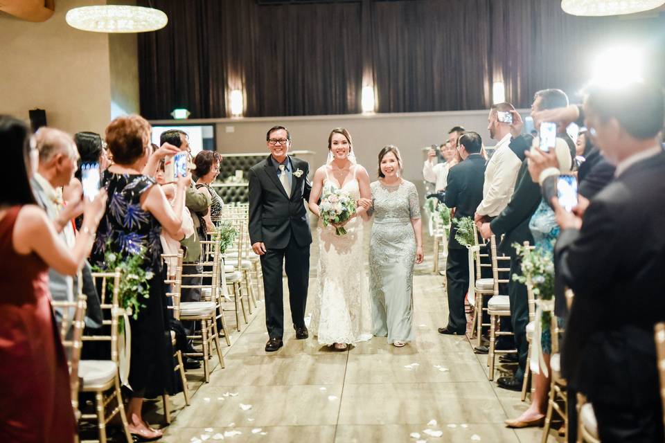 Ceremony entrance