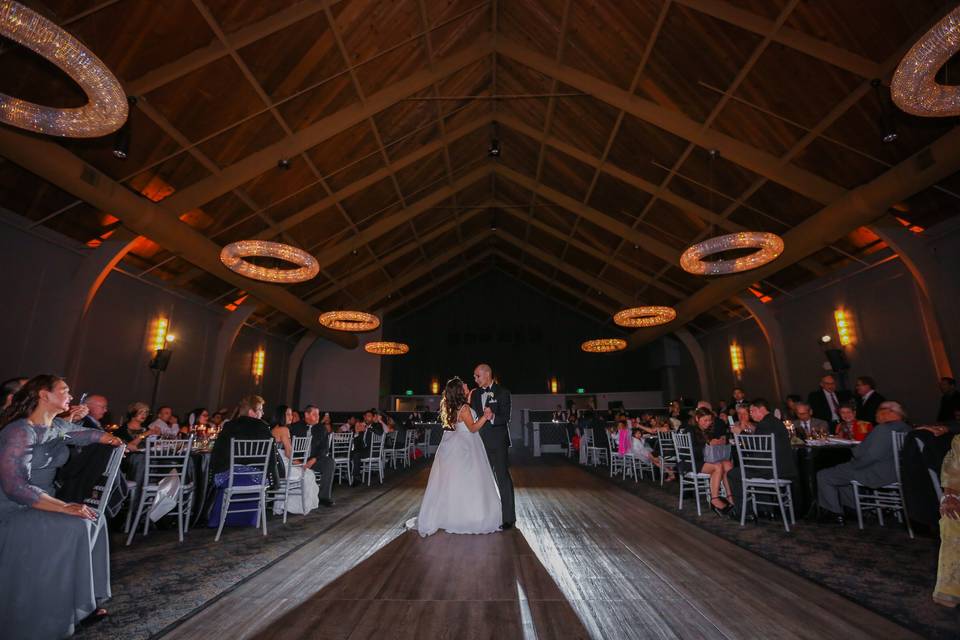 First dance ballroom