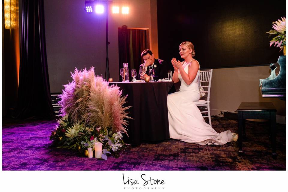 Sweetheart table