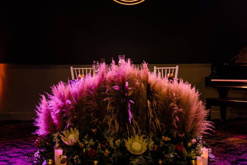 Sweetheart table