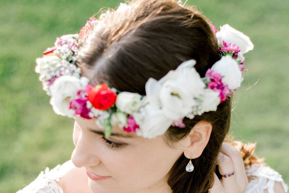 Floral crown - Athens Greece