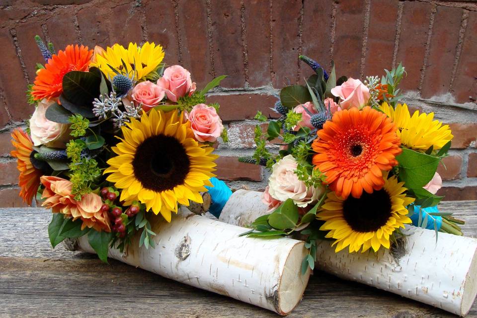 Sunflower arrangements