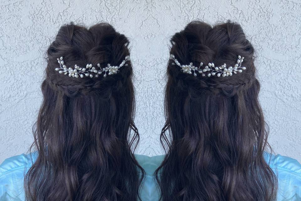 Half-Updo