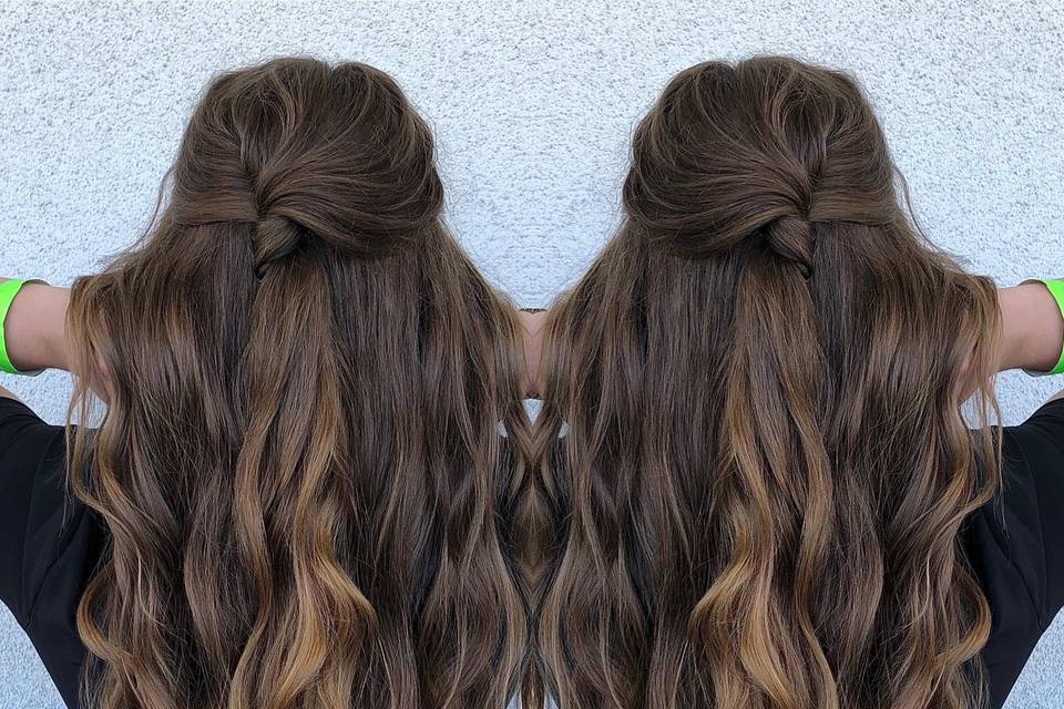 Half-Updo