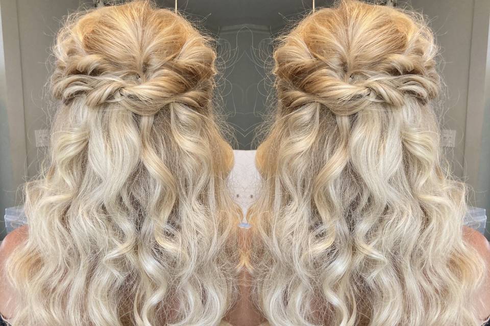 Bridal Half-Updo