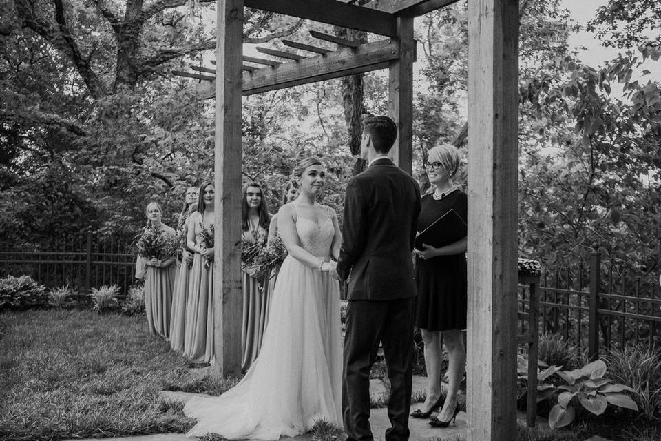 Outdoor ceremony