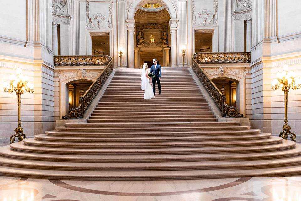 City Hall SF Wedding