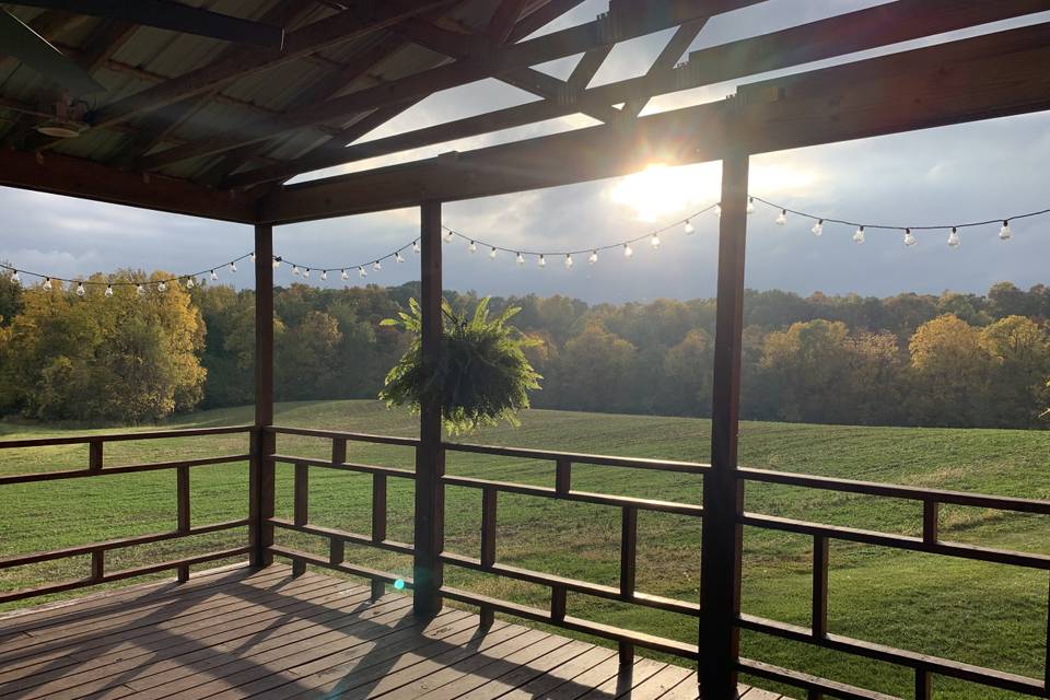 View from the barn deck