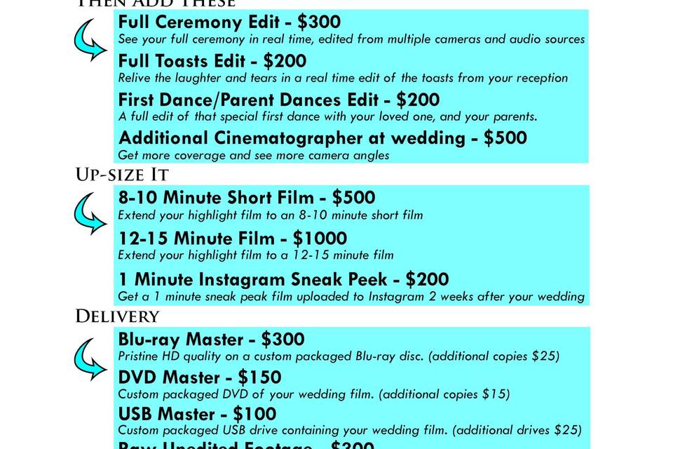 Pricing Options