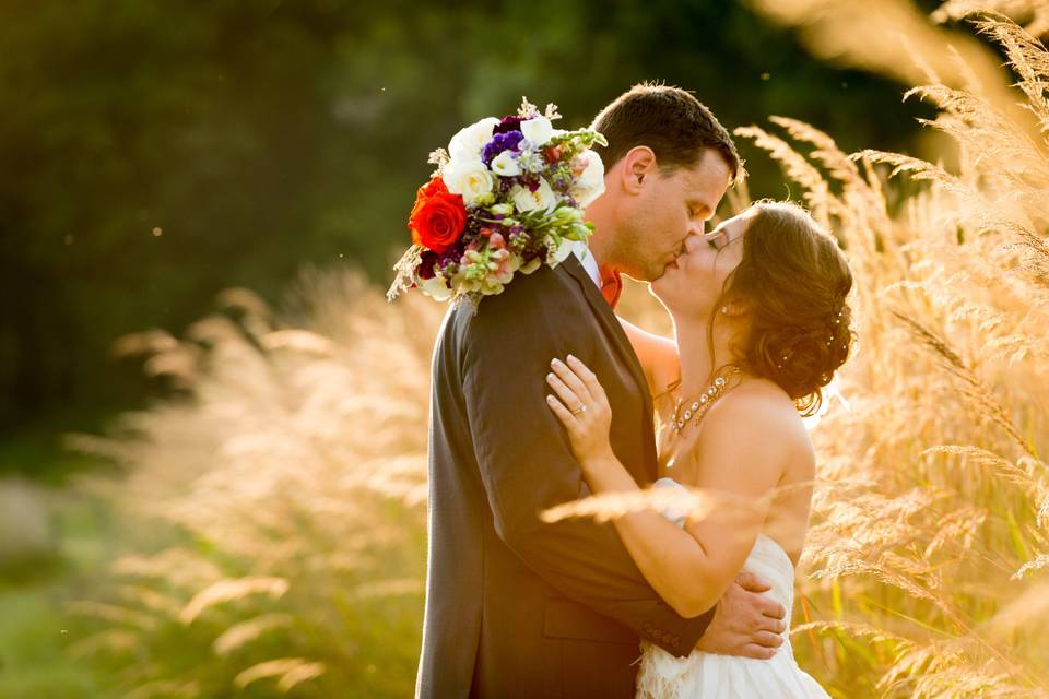 Bride and groom