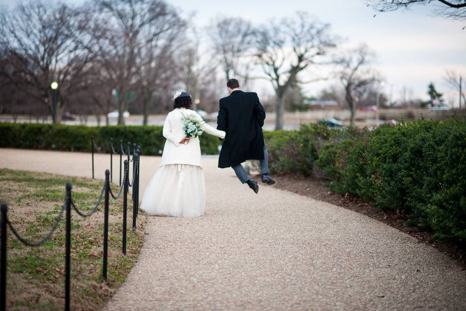 Bride and Groom Exit