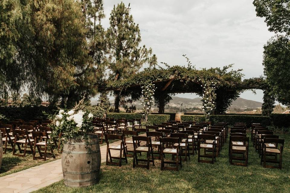 South Coast Winery Modern Wedding