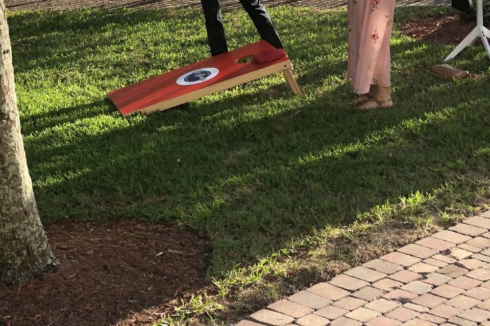 Corn hole rental